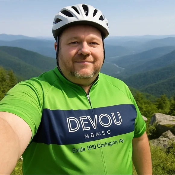 ATAC Men’s 3XL Devou Cycling Jersey Green Bike Shirt Moisture-Wicking - Picture 2 of 6